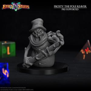 Frosty The Pole Reaver Miniature - pre-supported