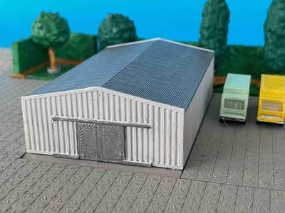 Industrial shed 3 (z-scale)