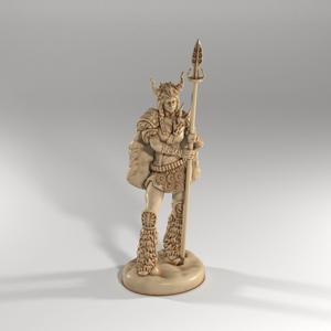 Shieldmaiden Frost Giant Female Warrior - Ulfhild of the Spear Norse-Inspired