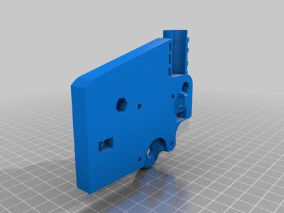 Gauntry backplate replacement as Hemera adapter plate for Ender 5 Plus CR-10