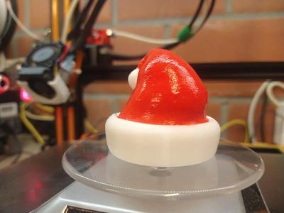 santa bottle cap