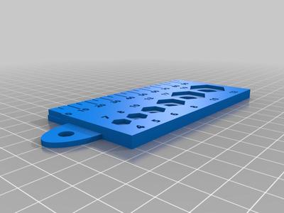 Screw and Bolt Metric Measure