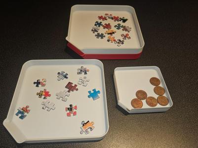 Stackable trays
