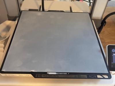 Print bed cleaning easy print in 30 min (15.3gr)