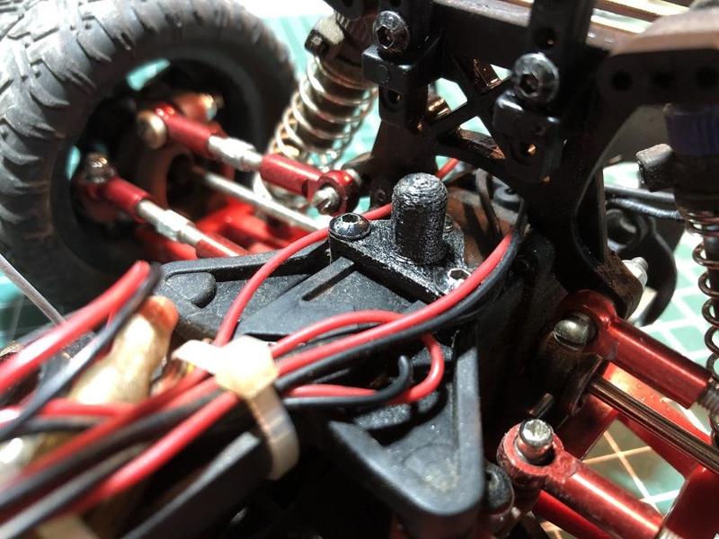 Shell clamp for Remo Hobby Dingo