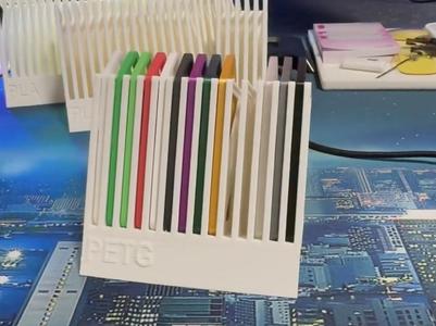 Color Swatch with table stander