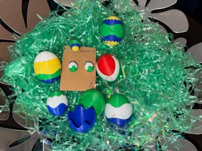 Make Your Own Easter Egg! (Keychain/Earring)