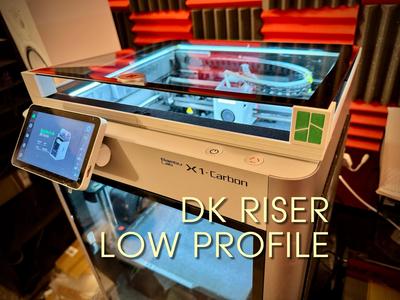 DK RISER LOW PROFILE FOR BAMBU LAB X1/P1