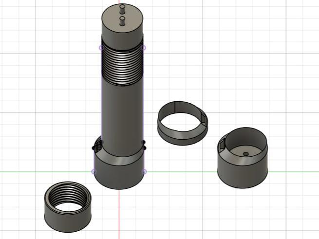 Fishing rod handle
