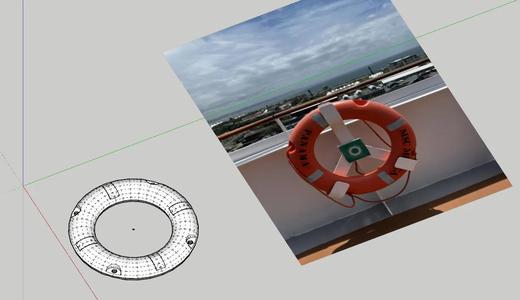 SOLAS Lifebuoy Keychain   