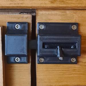 Easy Simple Lock With Safety Latch - Strong Design