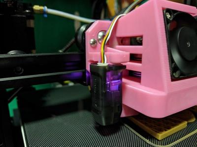 cr touch mount with spacers