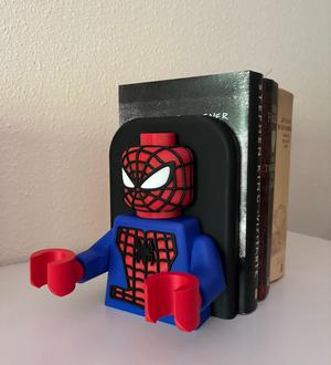 Spiderman Brick Bookend
