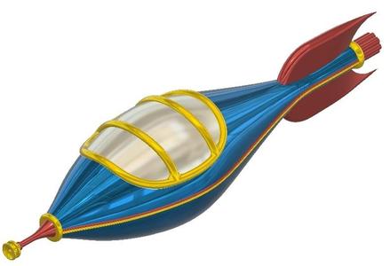 Small Spaceship-Buck Rogers