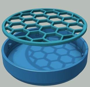 Seifendose rund / soap dish round (Ø 90mm)
