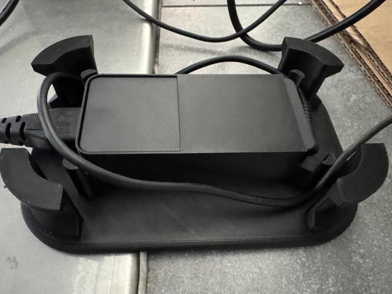 Thinkpad Power Brick Holder (and cable winder)