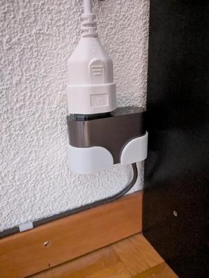 Slim wall mount for Dyson Power Adapter   
