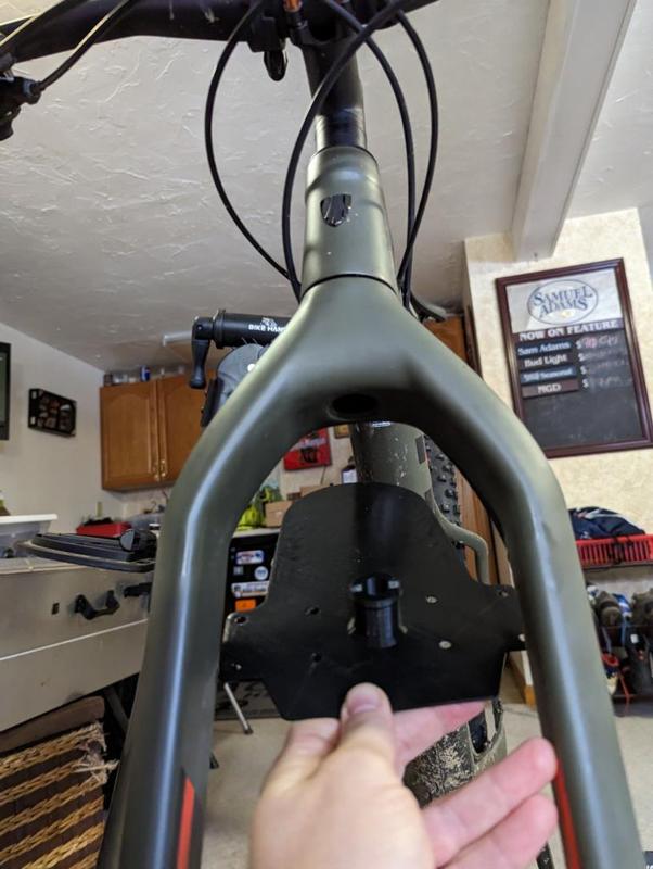 Fat Bike Mudguard (No Zip Ties)