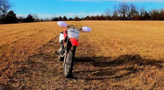 Motorcycle dirtbike handguards winter use