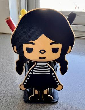 Wednesday Pen holder / Merlina lapicero