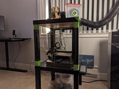 IKEA Lack enclosure for 50x52 / 25x52 side panels with vent