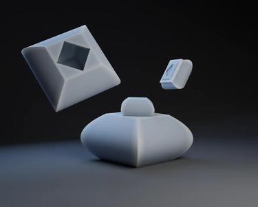 Elegant Container and Cap   
