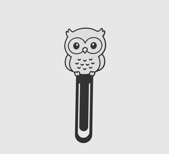 BookMark Owl Baby Cute Kawaii