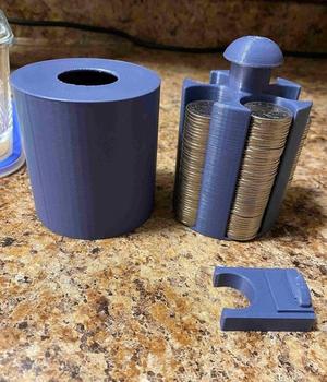 US Quarter Organizer Caddy & Cover