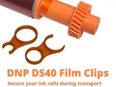 DNP DS40 Film Reel Clips