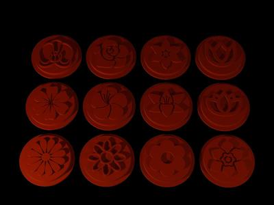 Flower Stamp Inserts