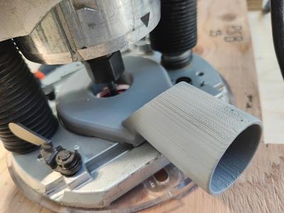 Craftsman Router Plunge Base Dust Adapter