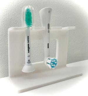 Stand for Oral-B Sonicare attachable brushes