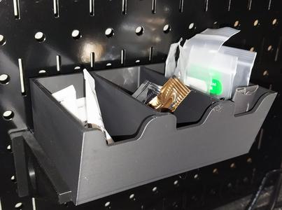 Small part storage box for Wall Controll