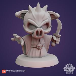 Hogfolk Cult Fanatic (pre-supported included)