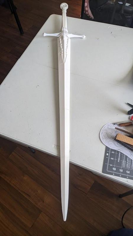 Carian Knight's Sword split for printing 