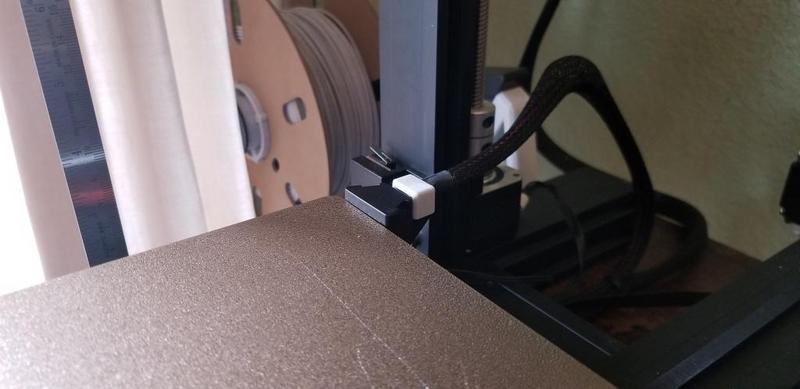 Elegoo Neptune 2s hot bed wire clip