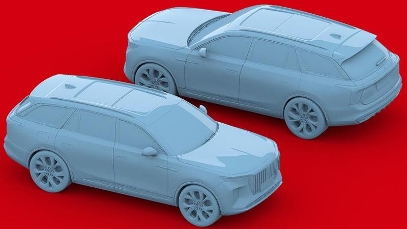 Hongqi E HS9 (2021).