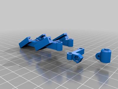 GPS & antenna mount FonsterFPV RangeⅡ 4Inch