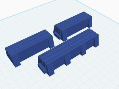 Three-Row Card Holder