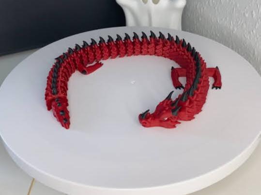 Articulated Fire Dragon