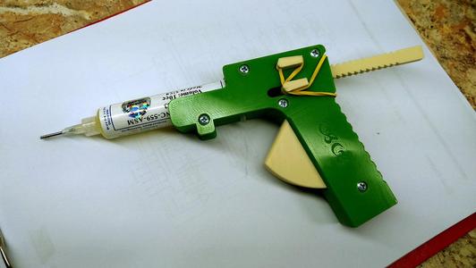 Flux dispenser