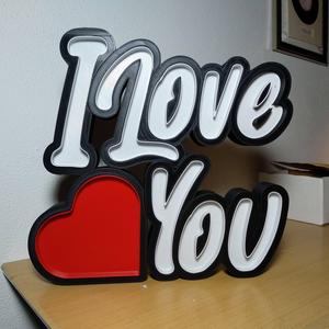I Love You - Lamp
