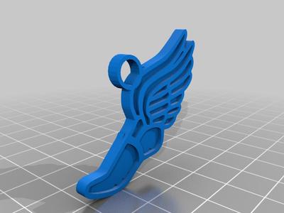 Wingfoot Key Chain