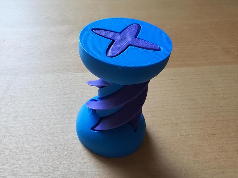 impossible passthrough illusion - hourglass vortex