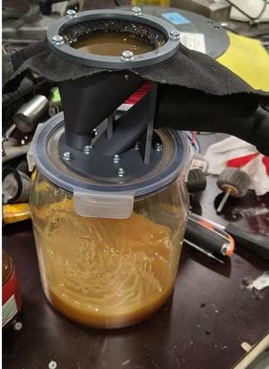 Vegetable oil filtration