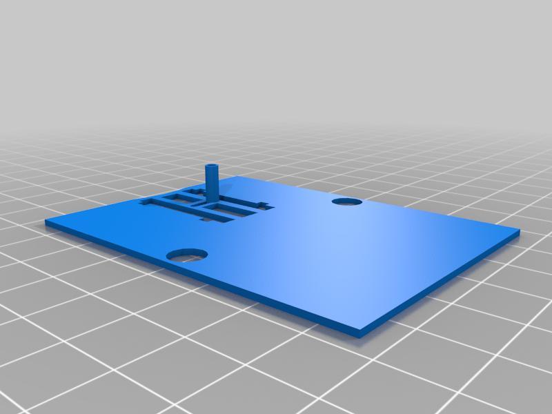 Elna Lotus sewing machine basting needle plate