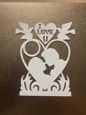 i love you wall art