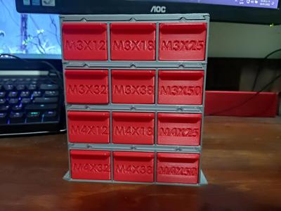 ORGANIZADOR DE TORNILLOS MODULAR (SCREW ORGANIZER)