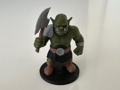 Orc Tabletop Miniature Figurine - DND Mini-Fig