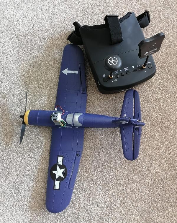  Eachine mini Corsair F2U FPV convertion kit TX04